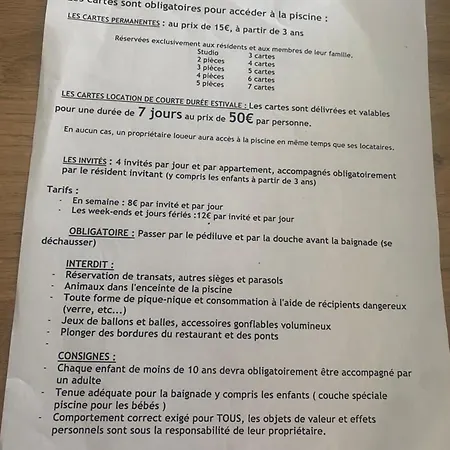 Apartman Absea Belles Terres